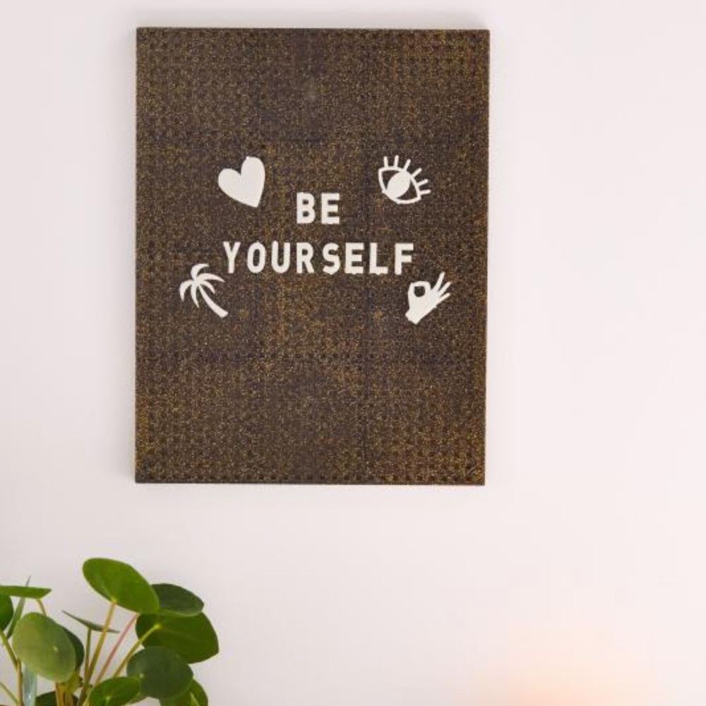 Yoobi peg board glow in the dark letters